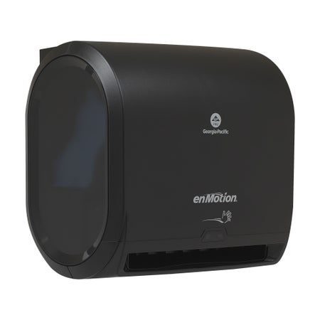 Paper Towel Dispenser enMotion® Impulse® 10 Translucent Smoke Plastic Touch Free 10 Count Wall Mount