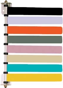 Exam Room Signal Flag Wall Mount 5 Flag 8 Inch