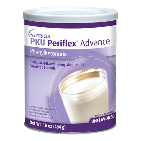 Oral Supplement PKU Periflex® Advance Unflavored Powder 16 oz. Can