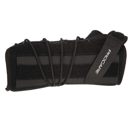 Wrist Brace ProCare® Quick-Fit® Wrist II Preformed Aluminum / Foam / Nylon Right Hand Black X-Large