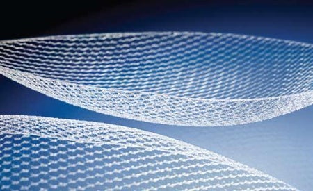 Laparoscopic Inguinal Hernia Repair Mesh 3DMAX™ Light Nonabsorbable Polypropylene Monofilament 4-4/5 X 6-7/10 Inch Rectangle White Sterile