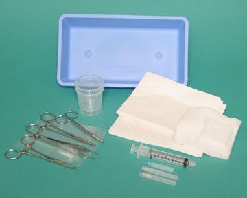 Laceration Tray Sterile