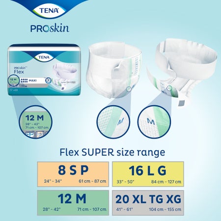 TENA PROskinFlex Sサイズ MAXI22枚入り×3パックと24枚 Incontinence Belted Undergarment TENA® ProSkin™ - McKesson