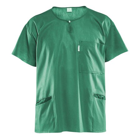 Scrub Shirt Barrier® 3X-Large Green 3 Pockets Short Sleeve Unisex
