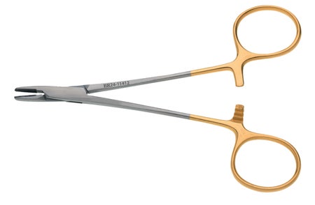 Needle Holder Derf 4-3/4 Inch Length Finger Ring Handle
