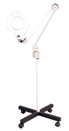 Magnifying Lamp 5 Diopter Fluorescent Floor Standing