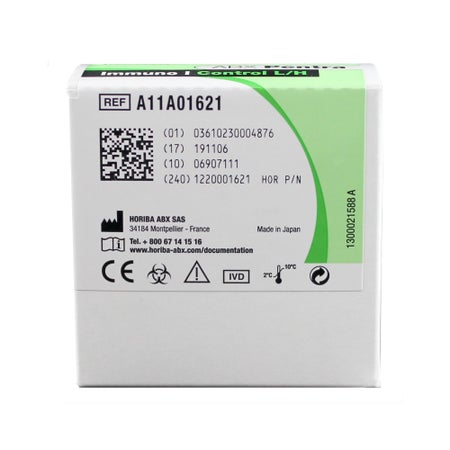 Control Set ABX Pentra™ Immuno I Low Level / High Level 2 X 3 mL
