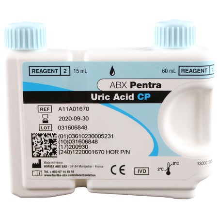 General Chemistry Reagent ABX Pentra™ Uric Acid For ABX Pentra 400 Clinical Chemistry Analyzer 220 Tests