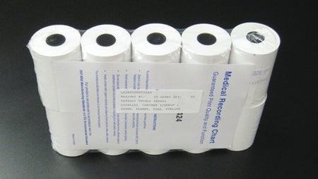 Recording Chart Paper Roll Without Grid