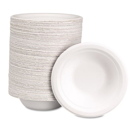 12 oz. Paper Bowl Chinet® White Single Use