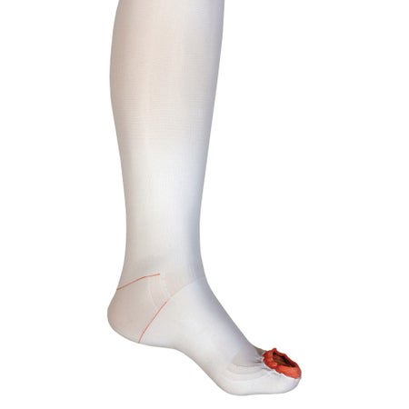 Anti-embolism Stocking UltraCARE® Knee High Medium / Regular White Inspection Toe