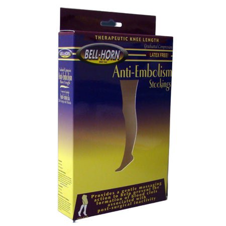 Anti-embolism Stocking Bell-Horn® Knee High 3X-Large / Regular Beige Closed Toe