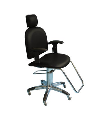 Mammography Chair Brandt 21-1/2 to 28 Inch Height Range Plastic Steel Alloy Frame Black
