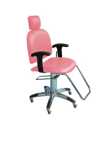 Mammography Chair Brandt 21-1/2 to 28 Inch Height Range Plastic Steel Alloy Frame Black