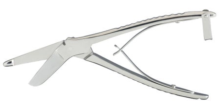 First Aid Shears Vantage® 8-1/2 Inch Length Floor / Office Grade Pakistani Stainless Steel NonSterile Plier Handle Angled Blunt Tip / Blunt Tip