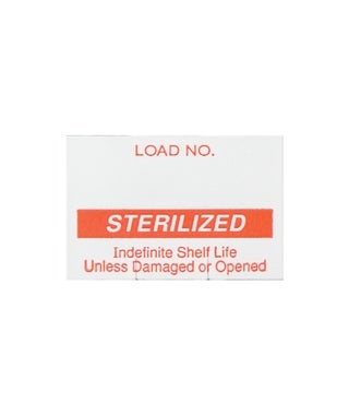 Pre-Printed Label Auxiliary Label Red Sterile Unless Damaged Or Opened Light Blue Sterilization Label