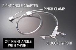 Right Angle Connector with Y-Port Adapter AMT Mini Classic 24 Inch