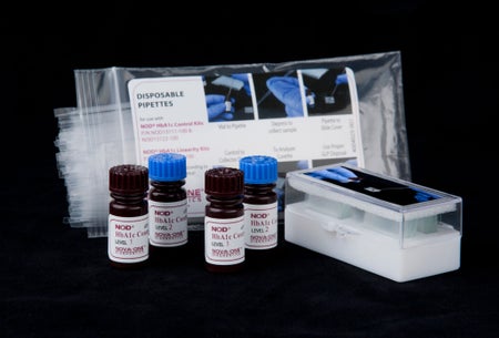 Diabetes Management Test Control Set NOD® Hemoglobin A1c (HbA1c) 2 Levels 2 X 2 X 1mL