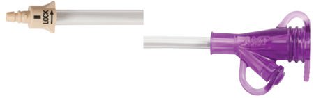 Straight Connector with Y-Port Adapter Mini ONE® 2 Inch, Clear