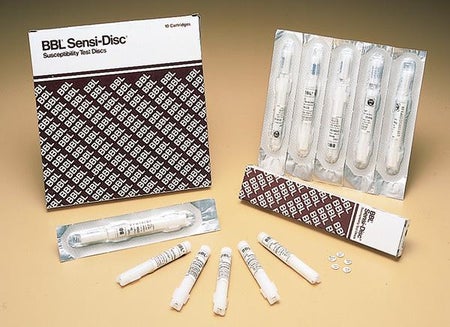Antimicrobial Susceptibility Testing Disc Sensi-Disc™ Piperacillin / Tazobactam 100 / 10 µg