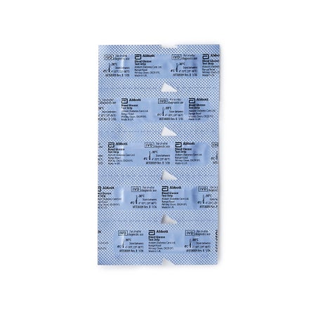 Blood Glucose Test Strips Optium EZ® 100 Strips per Pack For Optium EZ Glucose Meter