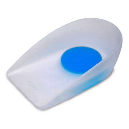 Heel Cup GelStep® Soft Spur Spot Silicone Men 15 and up Blue / White