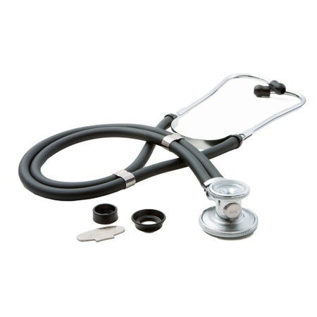 Reusable Aneroid / Stethoscope Set Pro's Combo II™ 23 to 33 cm Adult Cuff Dual Head Sprague Stethoscope Pocket Aneroid