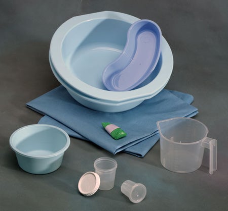 Surgical Single Basin Set-Up Kit Cardinal Health™ Minor Double Basin