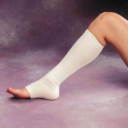 Elastic Tubular Support Bandage Tensogrip® 3-1/2 Inch X 11 Yard Small Thigh / Medium Knee / Large Ankle Pull On Beige NonSterile Size E Standard Compression