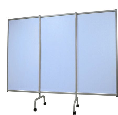 Privacy Screen Privess™ Elite Folding 3-Panel Steel / Vinyl