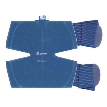 Cold Therapy Pad WrapOn™ Knee One Size Fits Most 10-1/4 X 11-1/4 Inch Plastic / Felt / Foam / Elastic Reusable