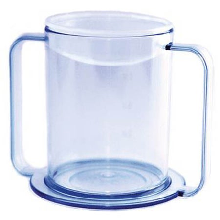 Drinking Mug Sammons Preston 12 oz. Plastic Clear Reusable
