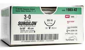 Nonabsorbable Suture without Needle Surgilon™ Nylon Size 4-0