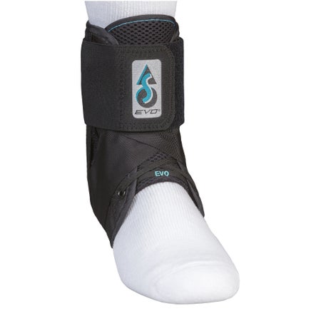 Ankle Support ASO® Evo™ 2X-Large Hook and Loop Strap Closure / Lace-Up Foot