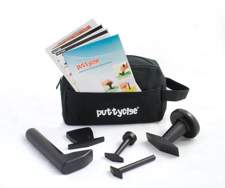 Tool Set Puttycise® 5-Piece Tool Set, Knob Turn, L-Bar, Peg Turn, Key Turn, Cap Turn, Carry Bag, Cards
