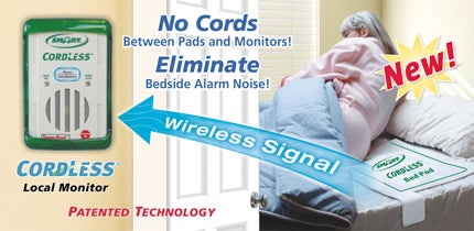 Bed Sensor Pad CordLess® 10 X 30 Inch