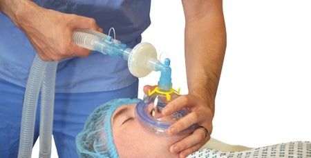 Flexicare® Anesthesia Breathing Circuit Expandable Tube 96 Inch Tube Dual Limb Adult 3 Liter Bag Single Patient Use
