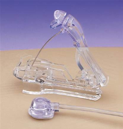 Huber Infusion Set Gripper Micro® 22 Gauge 1-1/4 Inch Without Port