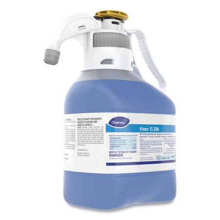 Surface Disinfectant Cleaner Diversey™ Virex® II 256 Quaternary Based SCOTT® Continuous Air Freshener Dispenser Liquid Concentrate 1.4 Liter Bottle Mint Scent NonSterile