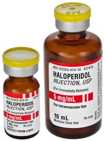 Haloperidol Lactate 5 mg / mL Injection 1 mL