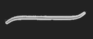 Cervical Dilator 33 to 35 Fr. Pratt 292 mm Length German Stainless Steel