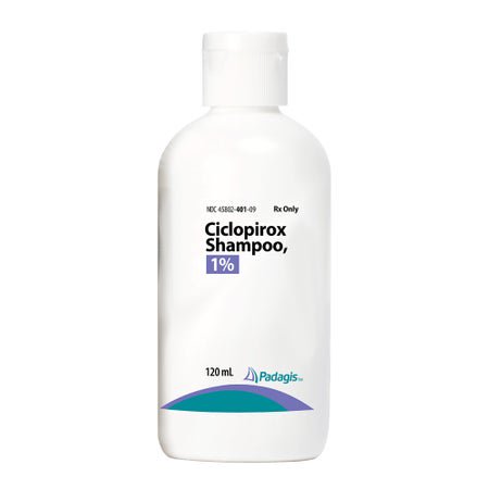 Ciclopirox 1% Shampoo 120 mL
