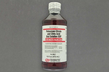 Potassium Citrate / Citric Acid 1100 mg - 334 mg / 5 mL Solution 16 oz.