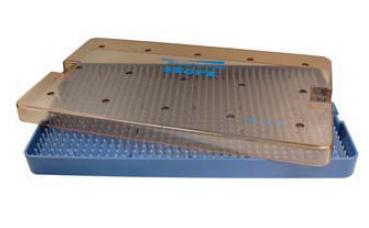 Instrument Tray Microsurgical Plastic 6 X 10 Inch