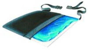 Seat Cushion Gel-Foam Ultra-Thin 16 W X 16 L X 1 D Inch Foam / Gel
