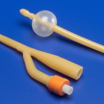 Foley Catheter Ultramer™ 2-Way Standard Tip 5 cc Balloon 16 Fr. Hydrogel Coated Latex