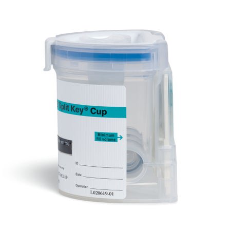 Drugs of Abuse Test Kit E-Z Split Key® Cup A.D. AMP, BAR, BZO, COC, mAMP/MET, MDMA, MTD, OPI, PCP, THC (OX, pH, SG) 25 Tests CLIA Non-Waived