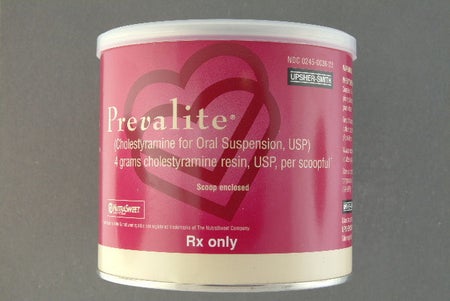 Prevalite® Cholestyramine / Aspartame 4 Gram Powder for Suspension 60 Packets