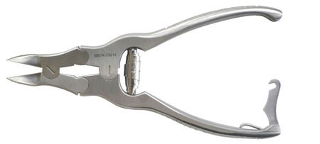 Nail Nipper BR Surgical Sharp, Straight 6 Inch Length Stainless Steel