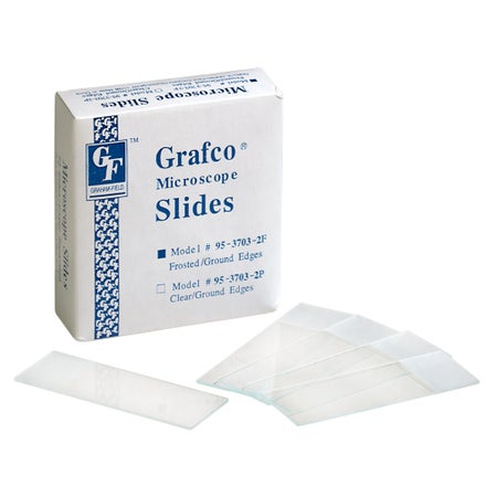 Microscope Slide Grafco® 1 X 3 Inch X 1.2 mm Frosted End